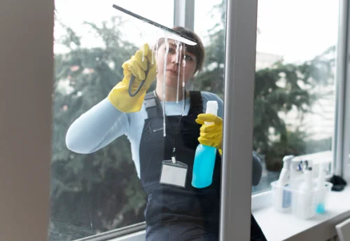 Nettoyage de vitres intérieures et extérieures à Maîche